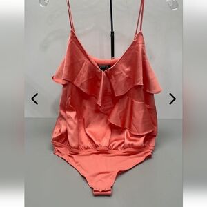 NWT Express Coral Bodysuit